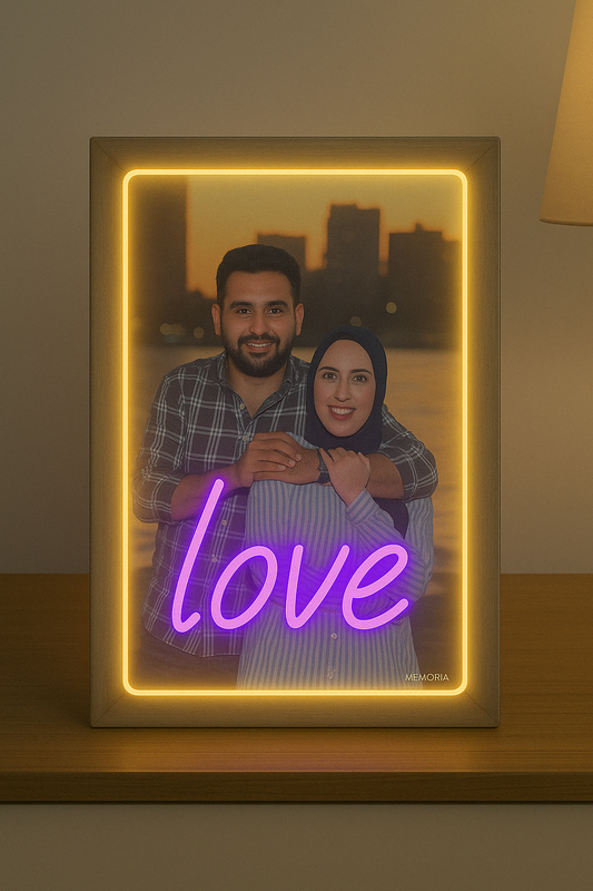 Customized Neon Frame ( للخطوبة)
