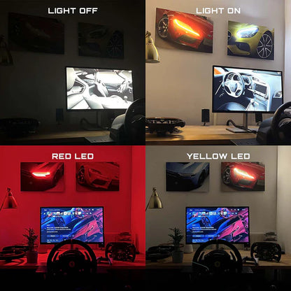 BMW M5 E60 V10 NEON Poster (WHITE LED & Orange)